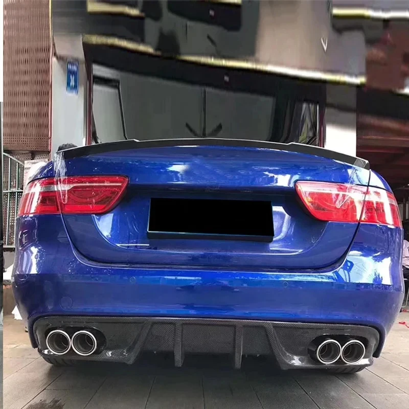 Factory Sale Hot Selling Items Car Body Kits Carbon Fiber Diffuser Rear Bumper Lip XE X