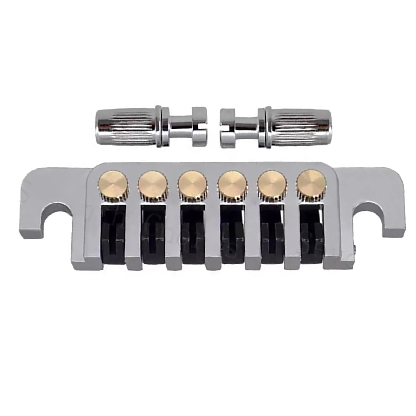 قسط الغيتار TP-6 جسر الذيل جسر وقطعة الذيل مع ترصيع استبدال أجزاء ل LP/SG/ES /EPI الغيتار الكهربائي