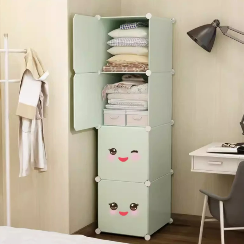 Clothes Baby Closet Cabinet Baby Dress Closet Girl Wardrobe Bedroom Storage Children Dresser Organizer Roperos Closet Furniture