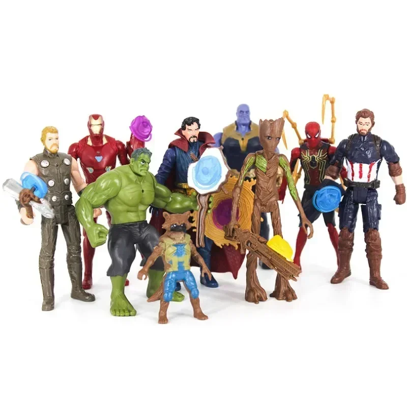 Marvel Avengers Endgame Infinity War Actionfiguren Spielzeug Superheld Legends Iron Man Thor Hulk Thanos Kapitän Puppe Kinder Geschenke