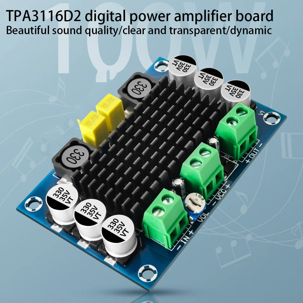 

Digital Power Amplifier Board Noise Reduction Soundbox Amp Module Type 1