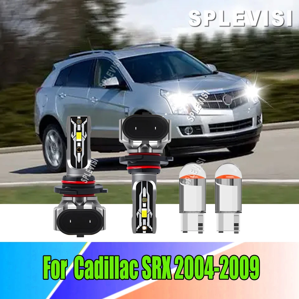 

Светодиодные противотуманные фары Super White - OEM-замена с улучшенным расширенным лучом для Cadillac SRX 2004 2005 2006 2007 2008 2009