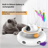 Juguete whack-a-mole con láser y plumas para gatos - 39.39 € Juguete whack-a-mole con láser y plumas para gatos