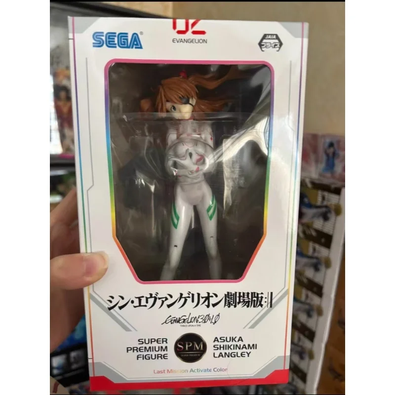 

In Stock Original Sega New Century Evangelion Asuka Langley Soryu Anime Figures Model Toys Ornaments Ornament Model Toys Gifts