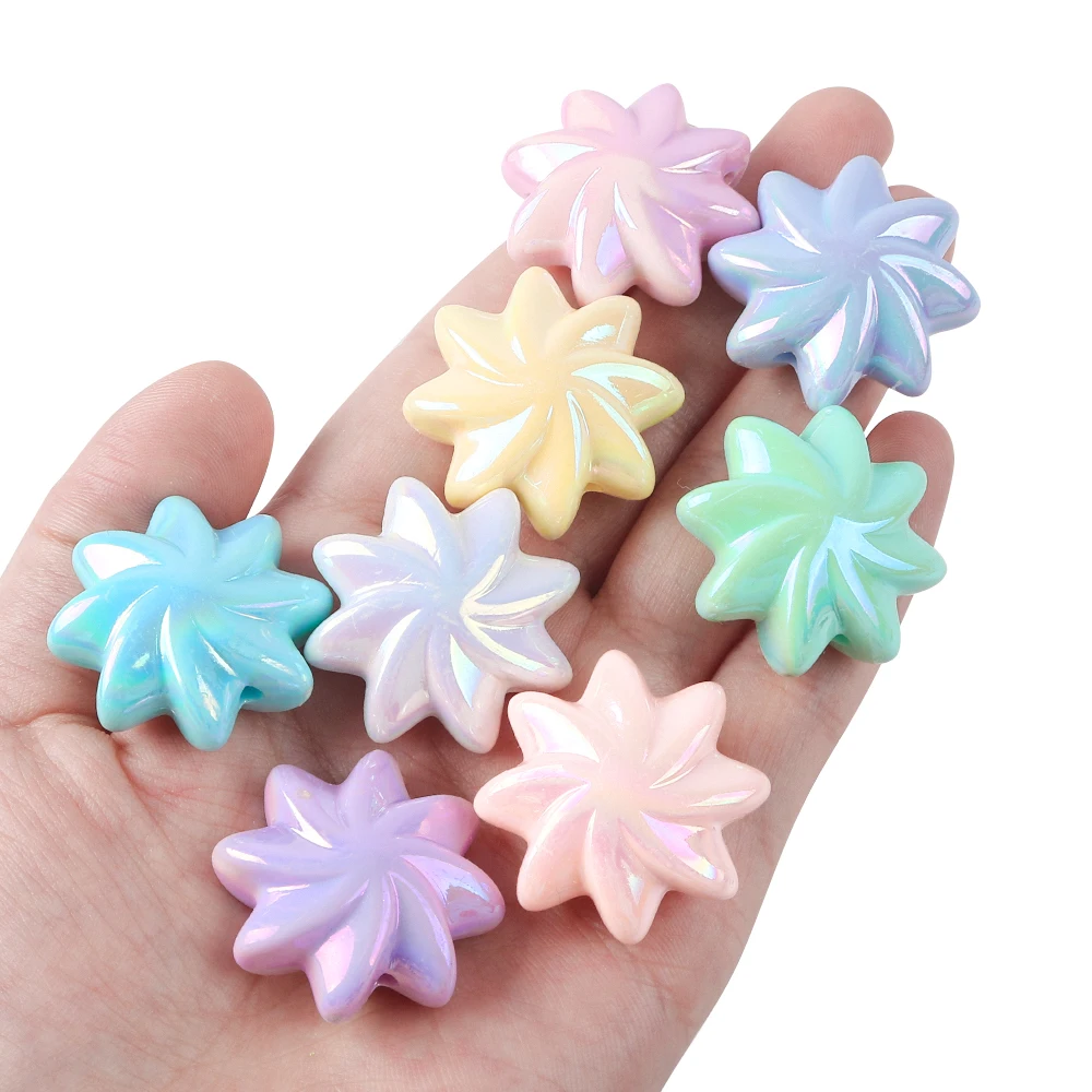 Perles à Biscuits en Forme de Spirale en Acrylique Solide, Accessoires pour Bijoux de Bricolage, Fournitures de Direction, Bracelets Faits à la Main, 5/10 Pièces