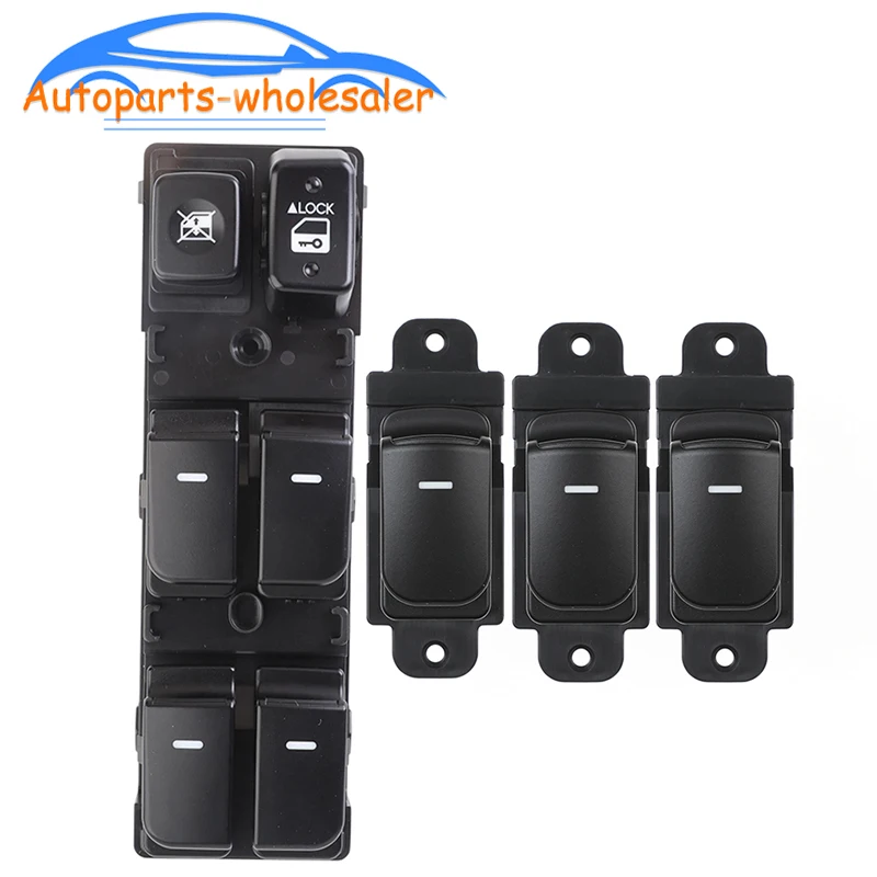 Piezas de automóvil para Kia FORTE Cerato 2010 2011 2012 interruptor elevador de Control de ventana principal de energía eléctrica 93570-1X000 935701 X000