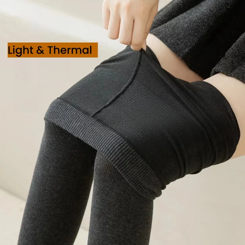 Mulheres veludo grosso meia-calça listra vertical leggings inverno emagrecimento algodão feminino leggings meia quente mulher meias meias