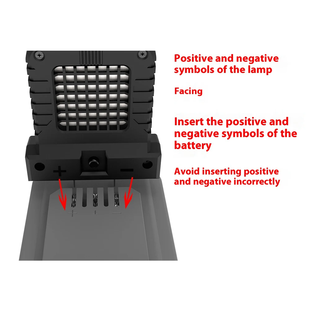 전원 작업 조명 조정 가능한 소켓 간격 20V-21V 리튬 배터리 미니 비상 조명용 리튬 배터리 작업 조명