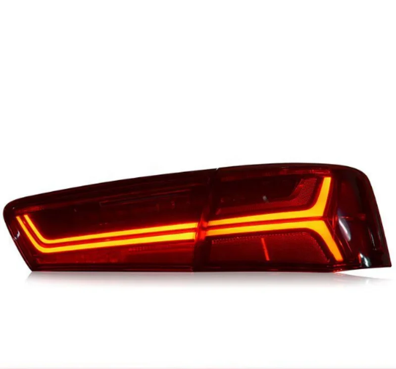 High Quality Upgraded Led Car Tail Light Lamp Part For A6 C7 2012-2015 A6l Through Taillight Taillamp Back Lamp Back Light