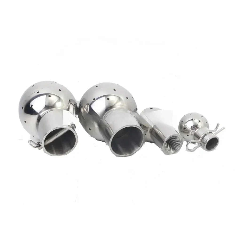 

2pcs 304 stainless steel fixed cleaning ball/food grade/plug type/welded type/internal thread