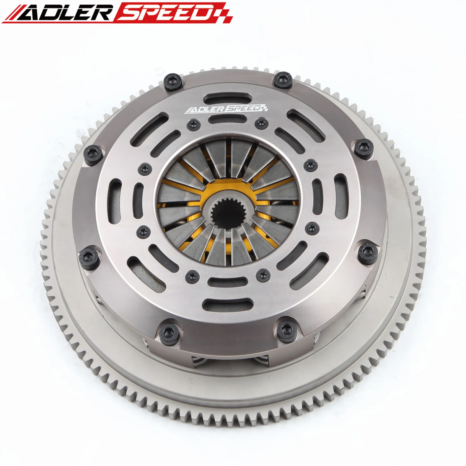 ADLERSPEED Racing/Street Clutch Twin Disc Kit For 2000-2008 Toyota Matrix /MR-2 Spyder 1.8L 1ZZ-FE 5-speed