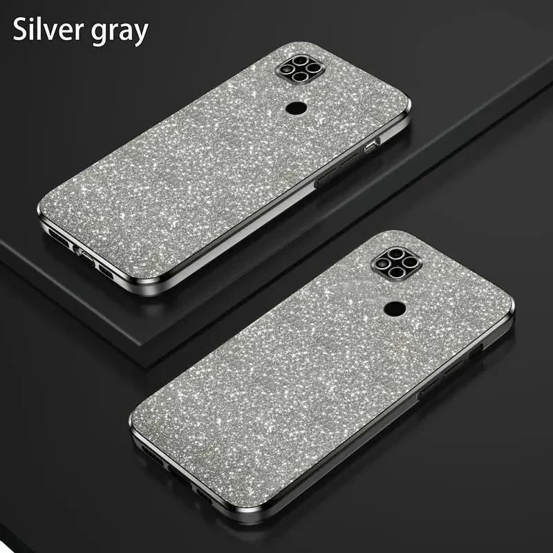 Redmi 10 10C 12C 9A Luxury Glitter Gradient Plating Case For Xiaomi Redmi Note 12 Pro 4G 5G Plus 10 9S Soft Silicone Back Cover