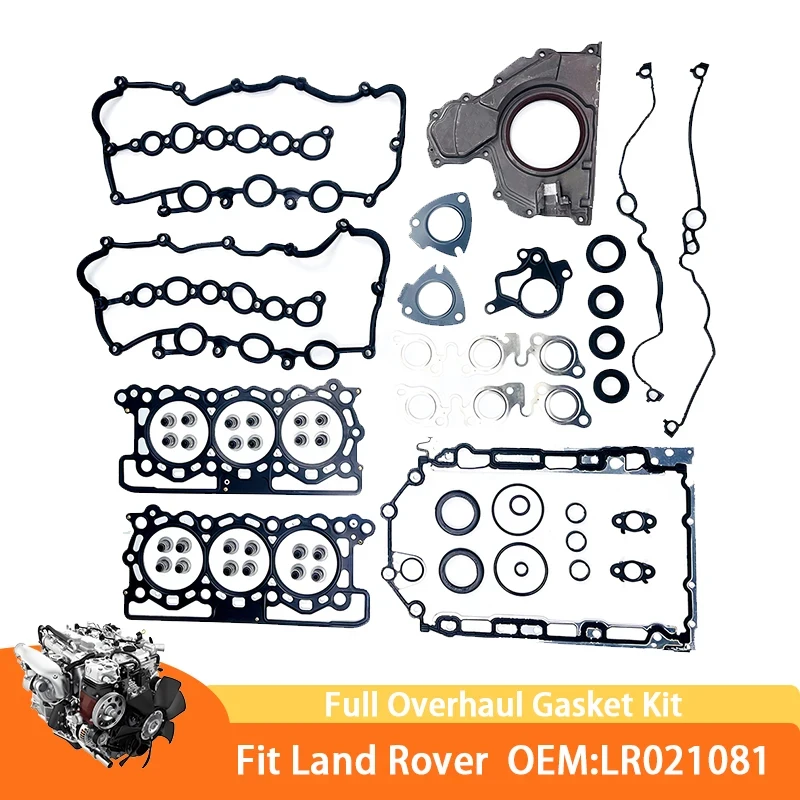 

Car Engine Full Overhaul Gasket Kit For Land Rover 3.0T DISCOVERY RANGE ROVER 3.0 Diesel 306DT 306PS LR013009 Auto Parts Repair