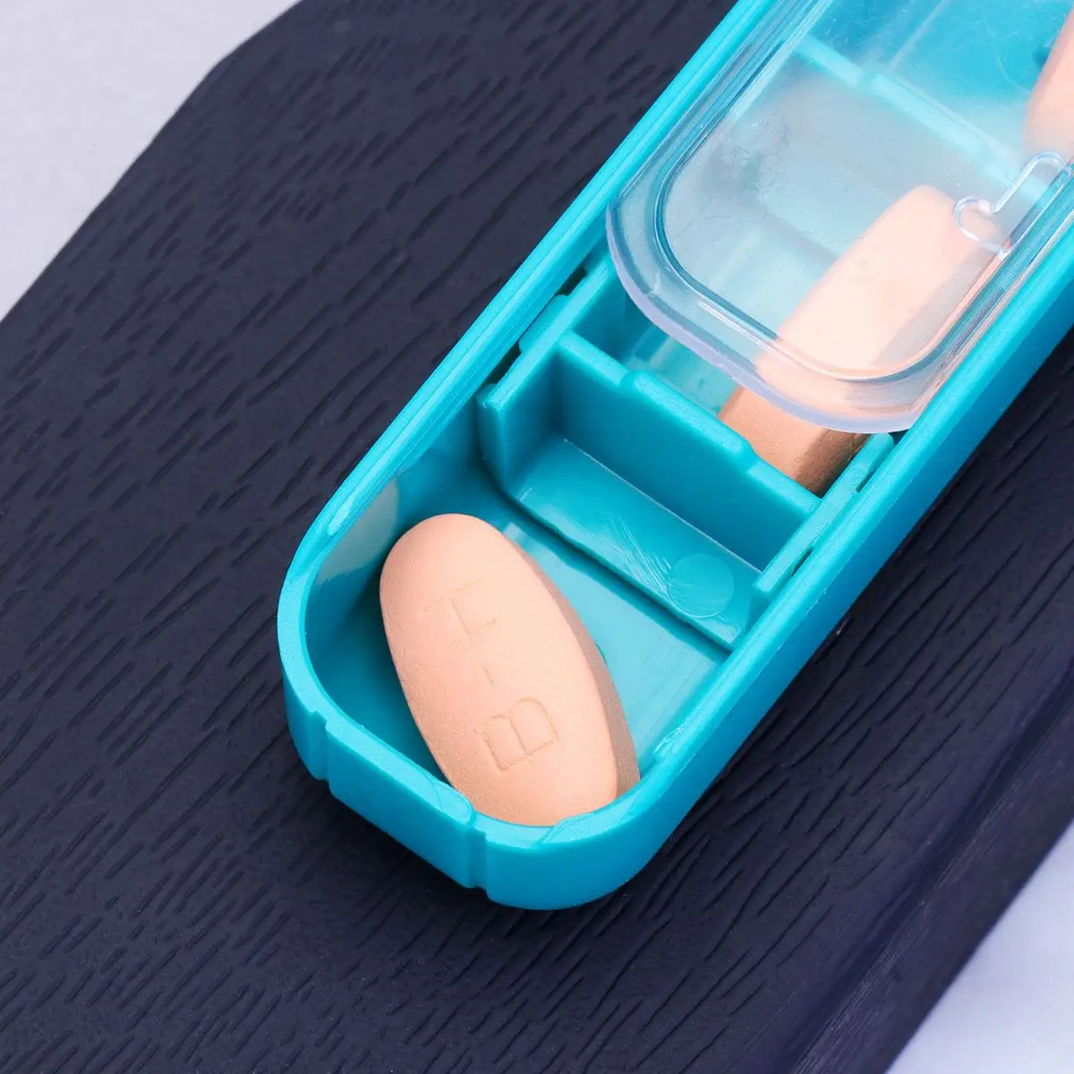 

Pill Organizer Medicine Case Small Box Weekly Daily Storage for Travel Portable