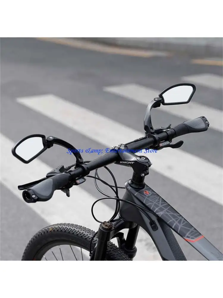 G7NF Upgraded Rearview Mirrors Universals Reflective Bicycles Rearview Mirroring for Long Distances Cycling