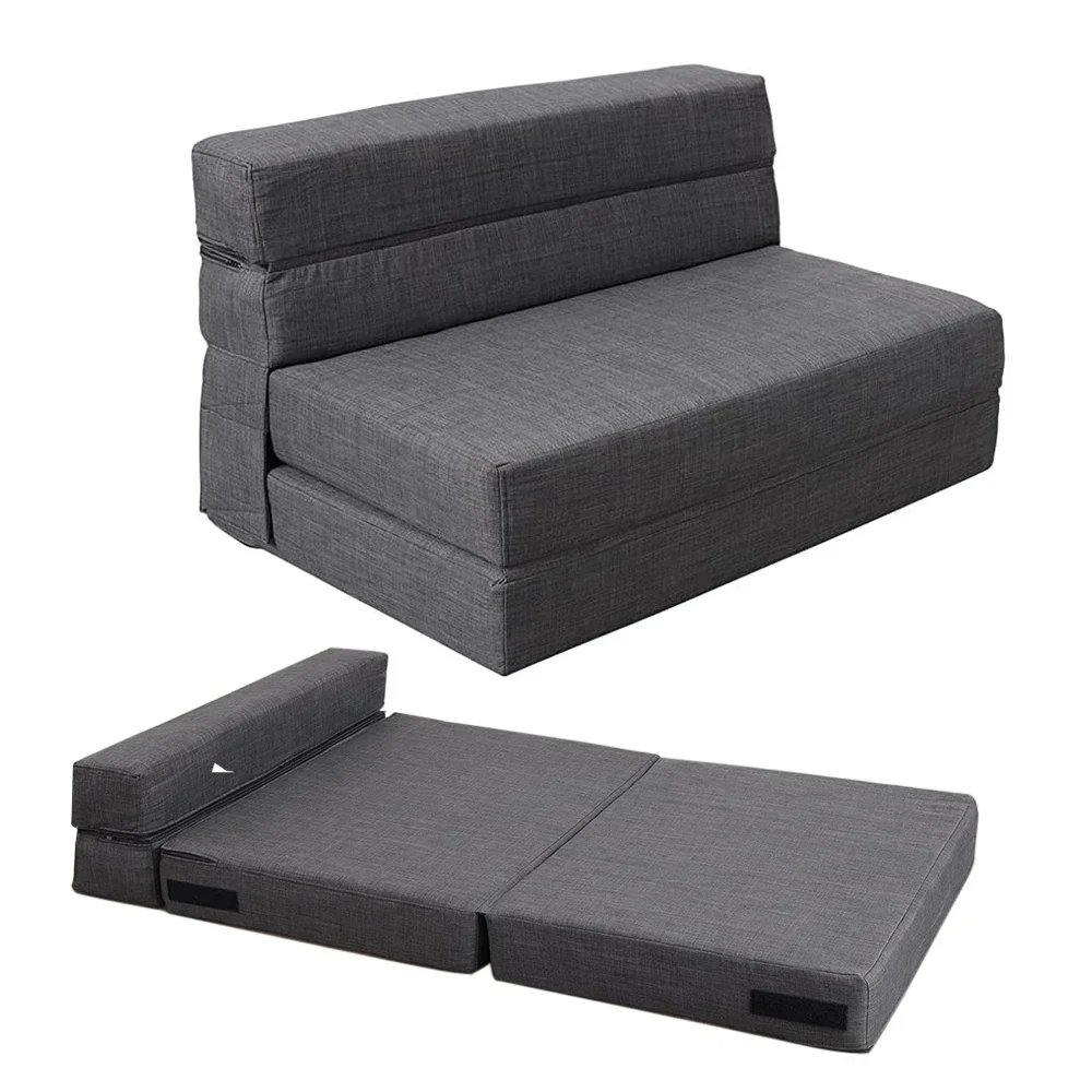 2026Best Selling Custom Design Sleeping Multi-function Sofa Bed Fabric Foldable Bed Modern Foldable Furniture Memory Foam Wooden