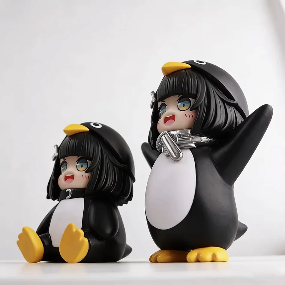 Gugugaga Little Penguin Administrator PVC Figure Birthday Gift