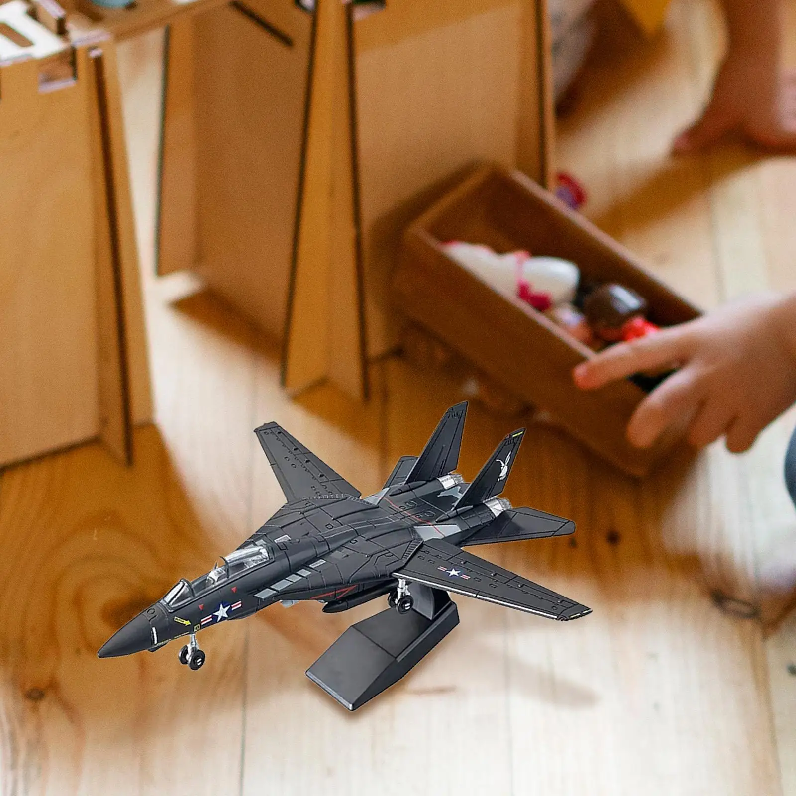 1:72 Model Desktop Decoration Compact Assembly Airplane Model