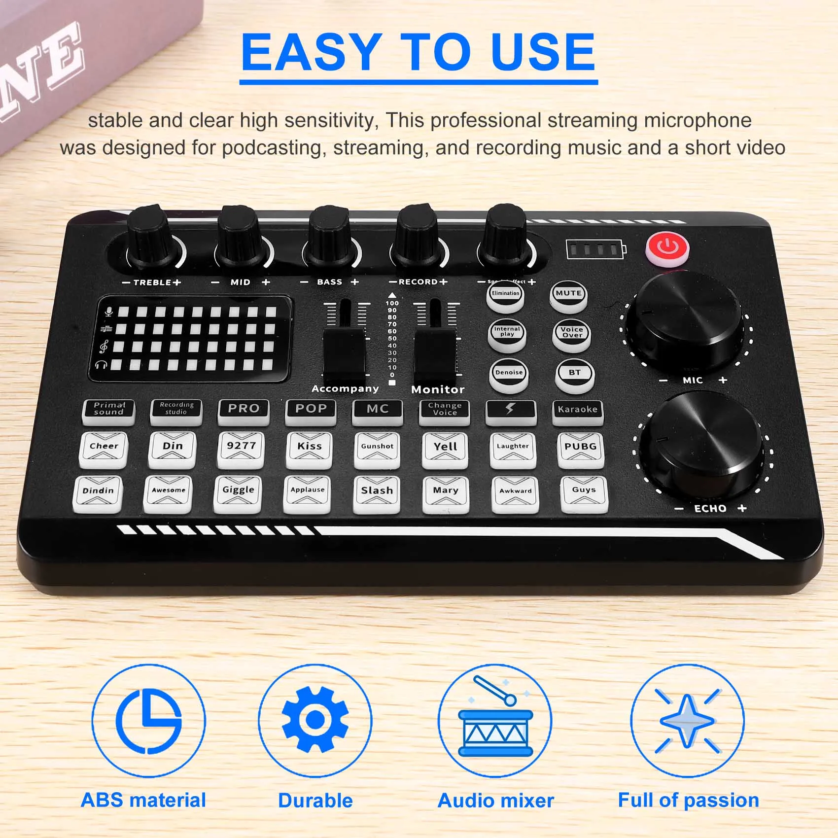 Syds Audio Mixer,Li… - image