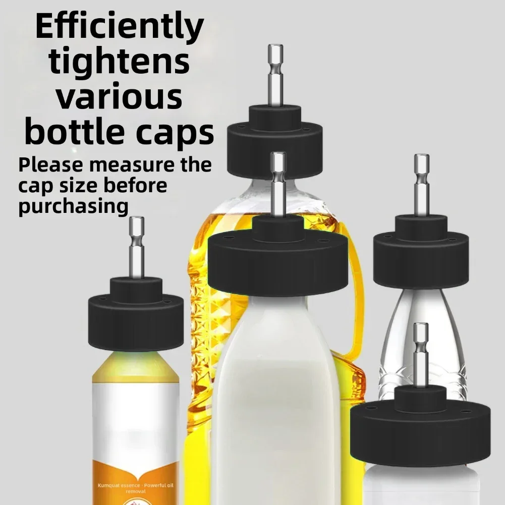 Multi-Functional Capping Machine Head 50-100mm Bottle Capper Handheld Electric Sealing Machine Head Bottle Cap Tightening Loosen