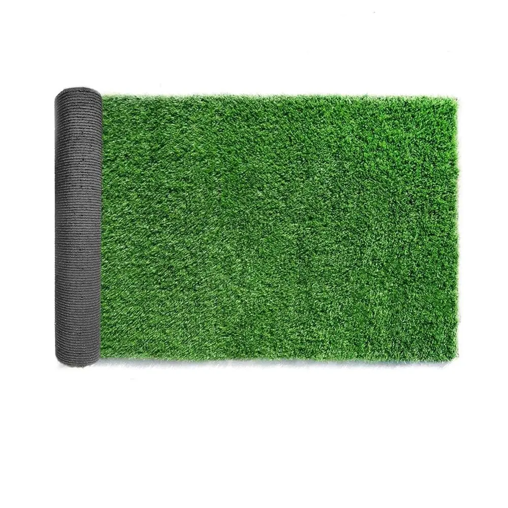 

Synthetic Artificial Grass Turf Customized Sizes Decorations For Fence Drainage Holes & Rubber Backing, Indoor Outdoor Faux
