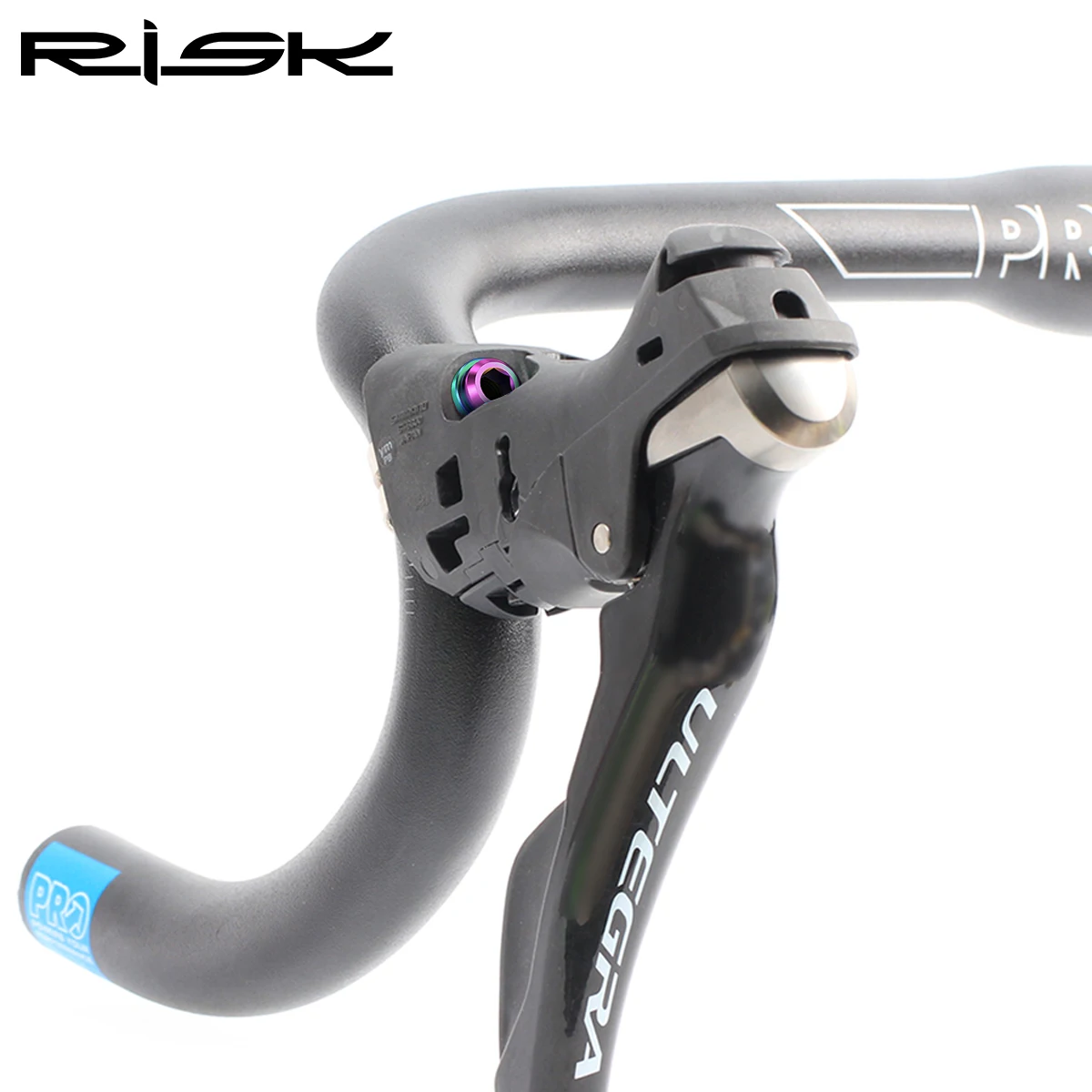 RISK road bicycle hand changing clip ring titanium alloy screw hand changing head fixing seat screw R8000 FORCE 5700 6700 - Image 4