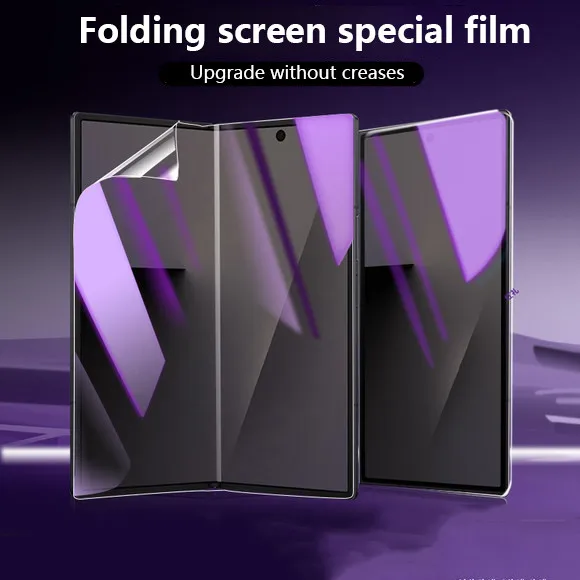 

Мягкая гидрогелевая пленка из ТПУ 3-в-1 для Samsung Galaxy Z Fold 7 W25 SE Special 6 Slim 6 5 4 3 2 1 Fold7 5G, полное покрытие, не стекло