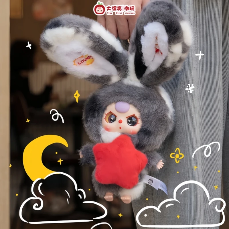 

Genuine Baby Three Lily Rabbit Town V3 Series Blind Box Kawaii Lilyrabbit Town Vinyl Plush Collection Doll Mystery Box Toys Gift