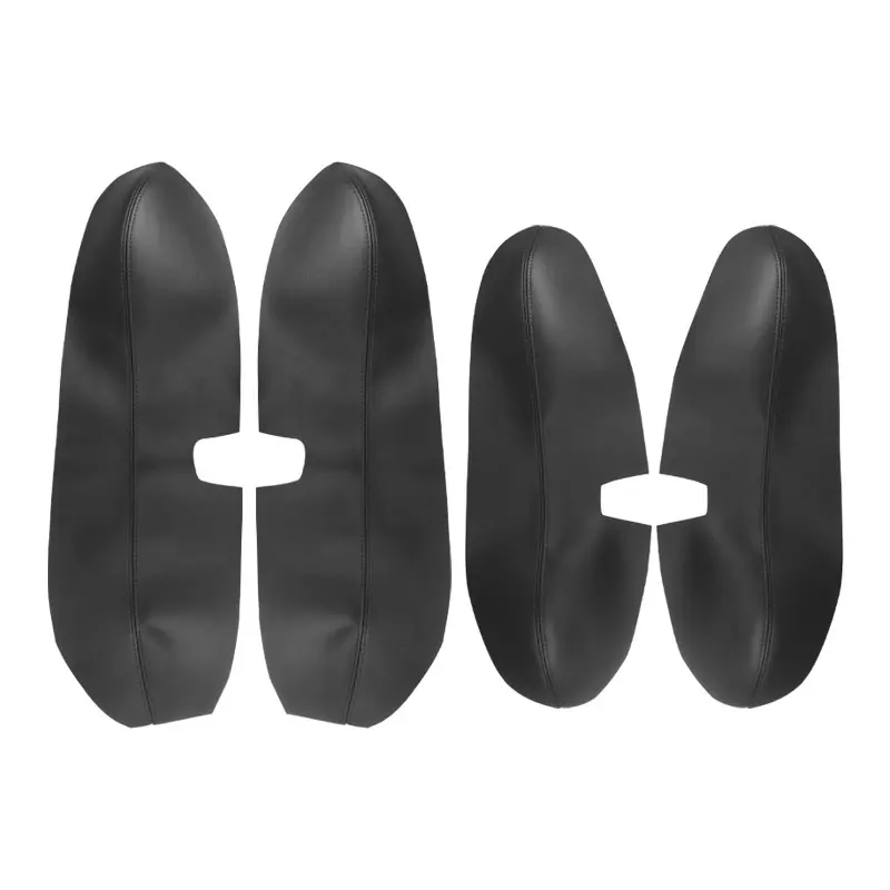 Soft Leather Door Armrest Panel Protective Cover, Wear‑Resistant Interior Trim Fit Honda HR‑V Vezel XRV