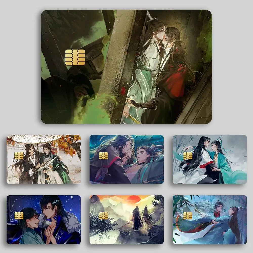 The Scum Villain's Self-Saving System Credit Card Skin Stickers For Bank Card Bus Metro Card Sticker Waterproof Gift