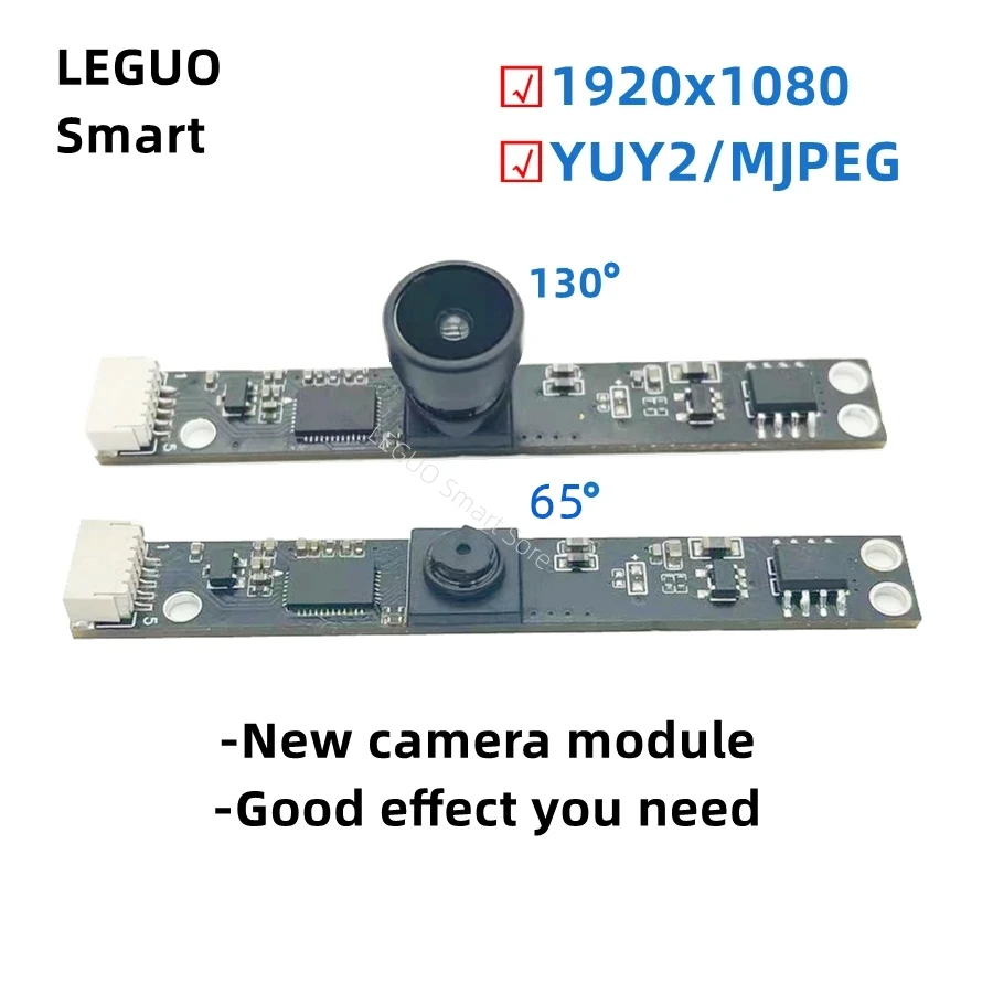 1920x1080p CMOS USB Notebook Camera Module 2MP 30fps Fisheye Wide Angle For Windows Linux Arduino Raspberry Pie UVC Compatible