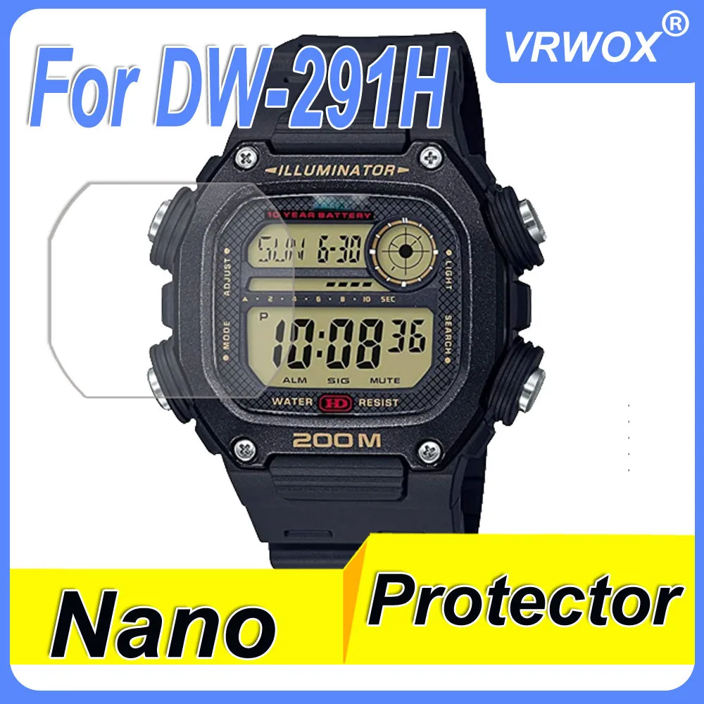 Protector For  DW-291 GBD-200 B5000 GBX-100 GX-56 DW-5600 GW-B5600 GW-M5610 TPU HD Clear Anti-Scratch Nano Screen Protector