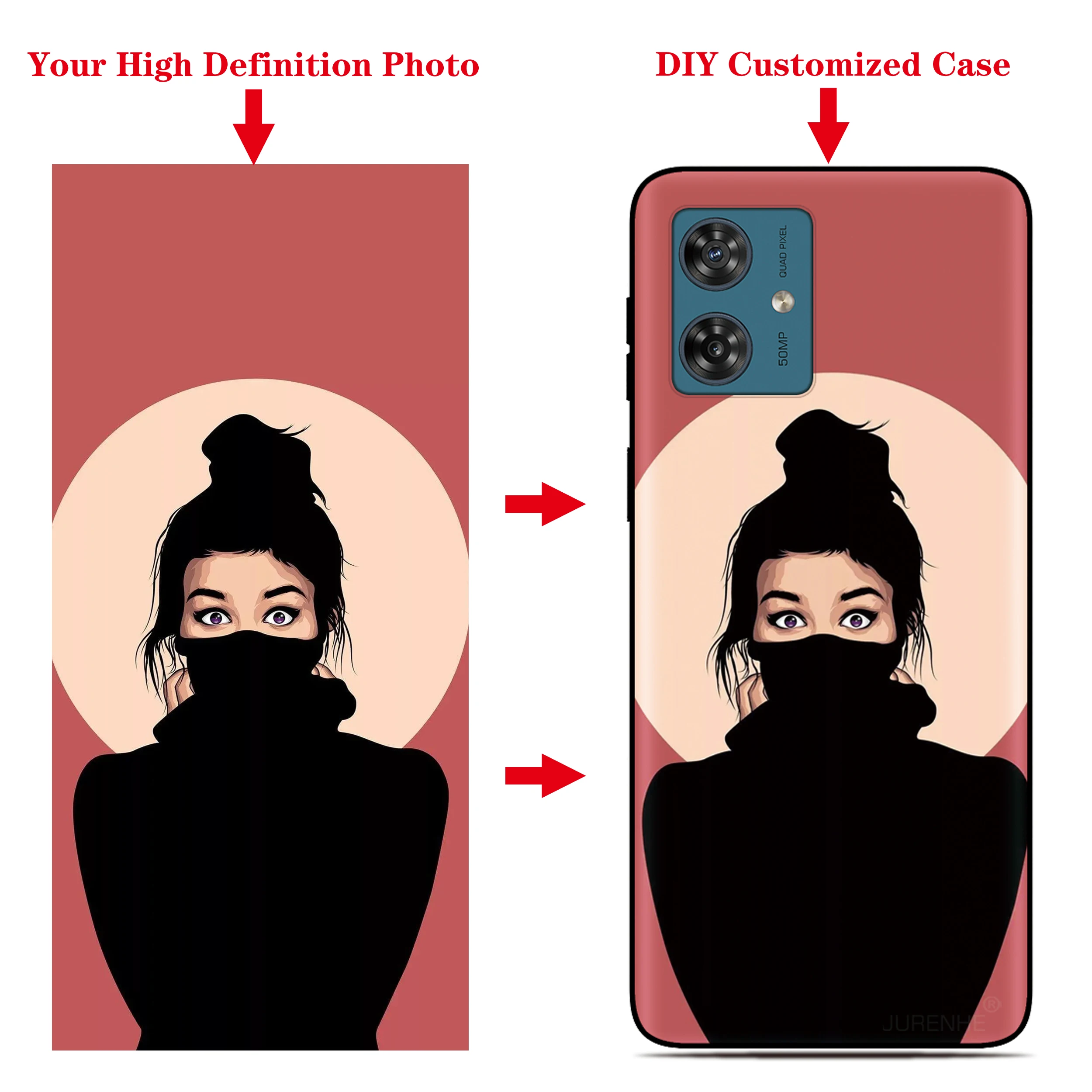 

Customized Photo Phone Case For ZTE Axon 50 Ultra 40 Lite 11 SE 10 20 30 Pro Blade V2020 V41 Smart A3 A5 A7 A7S 2020 2019 Cover