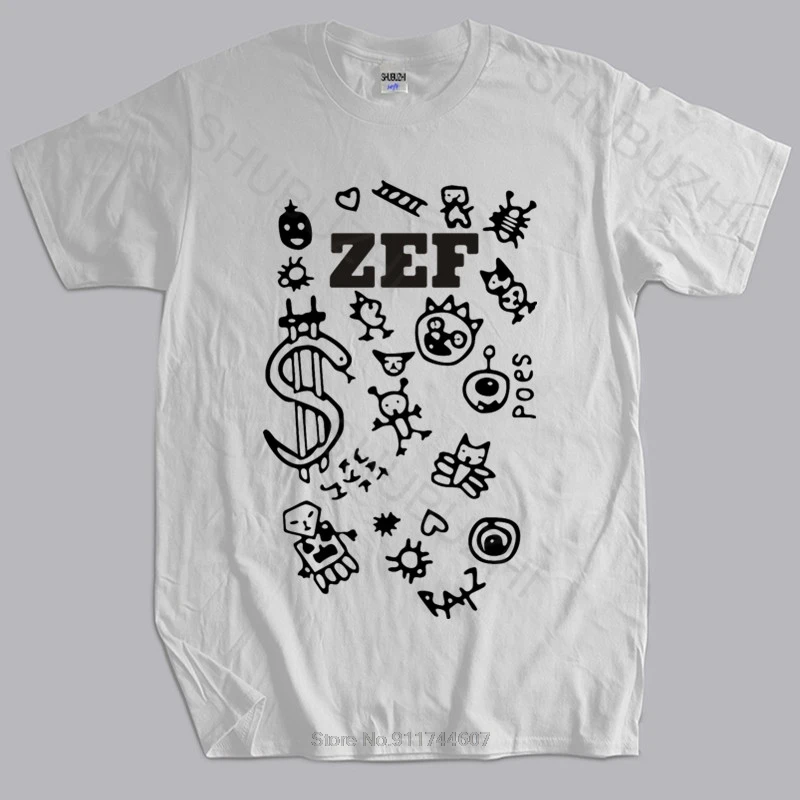 men brand t shirt summer cotton tshirt Men's Shirts Custom Design Men's Zef Die Antwoord Men T Shirts euro size