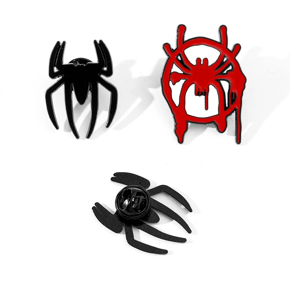 

Superheroes Spider Man Enamel Pin Brooches For Lapel Pins Anime Badge on DIY Backpack Kids Clothes Accessories Fashion Gifts