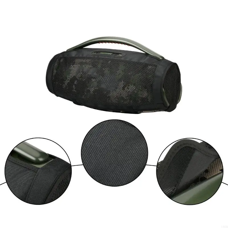 2025 nueva cubierta polvo manga protectora nylon para altavoces música portátiles boombox3