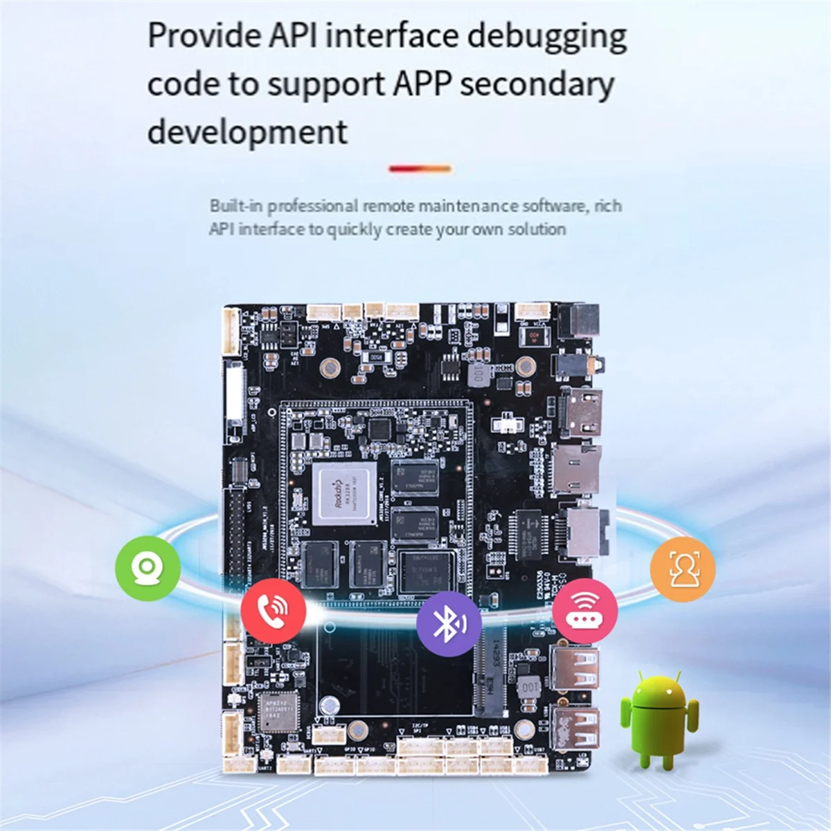 Module de contrôle industriel à double Port réseau RK3288/3568, carte mère Android, tablette 3588, système Linux3399
