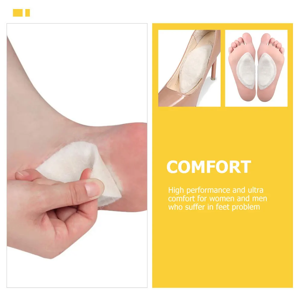 

2Pcs Arch Support Foot Pads Flatfoot Correction Cushion Comfortable Foot Care Pressure Relief Mat for Pain and Fatigue