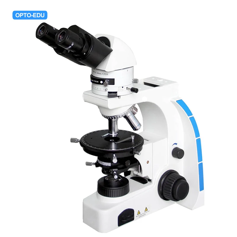 OPTO-EDU A15.2701-A l000x Transmitted Illumination Polarizing Microscope