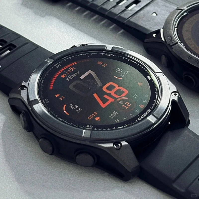 100% Фирменная Новинка Garmin Fenix 8 с сапфировым стеклом, спортивные часы, встроенный светодиодный фонарик, умные часы для пешего туризма, бега, марафона, 10 атм