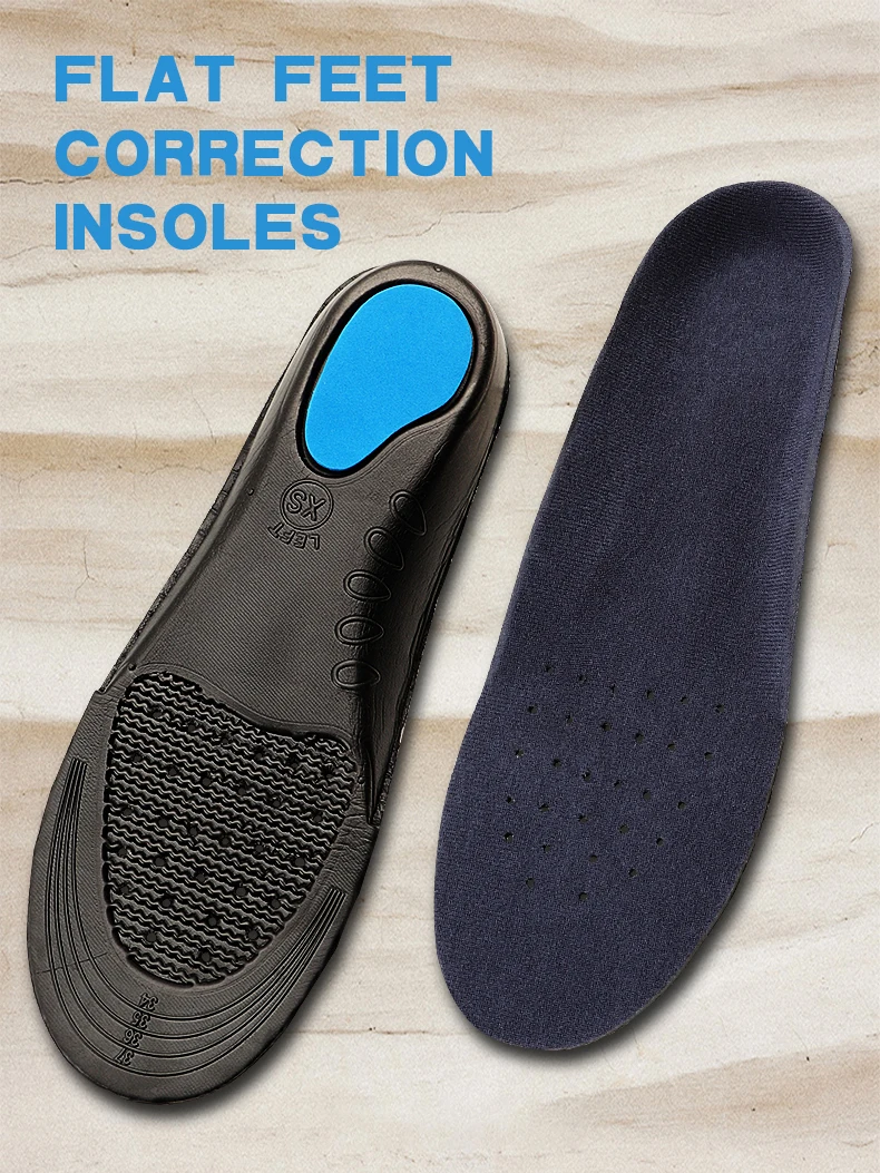 1 Paar orthopädische Schuheinlagen aus EVA-Material, mit Fußgewölbestütze, für Männer und Frauen, bequeme Schuhpolster für alle Schuharten. – Detail 1