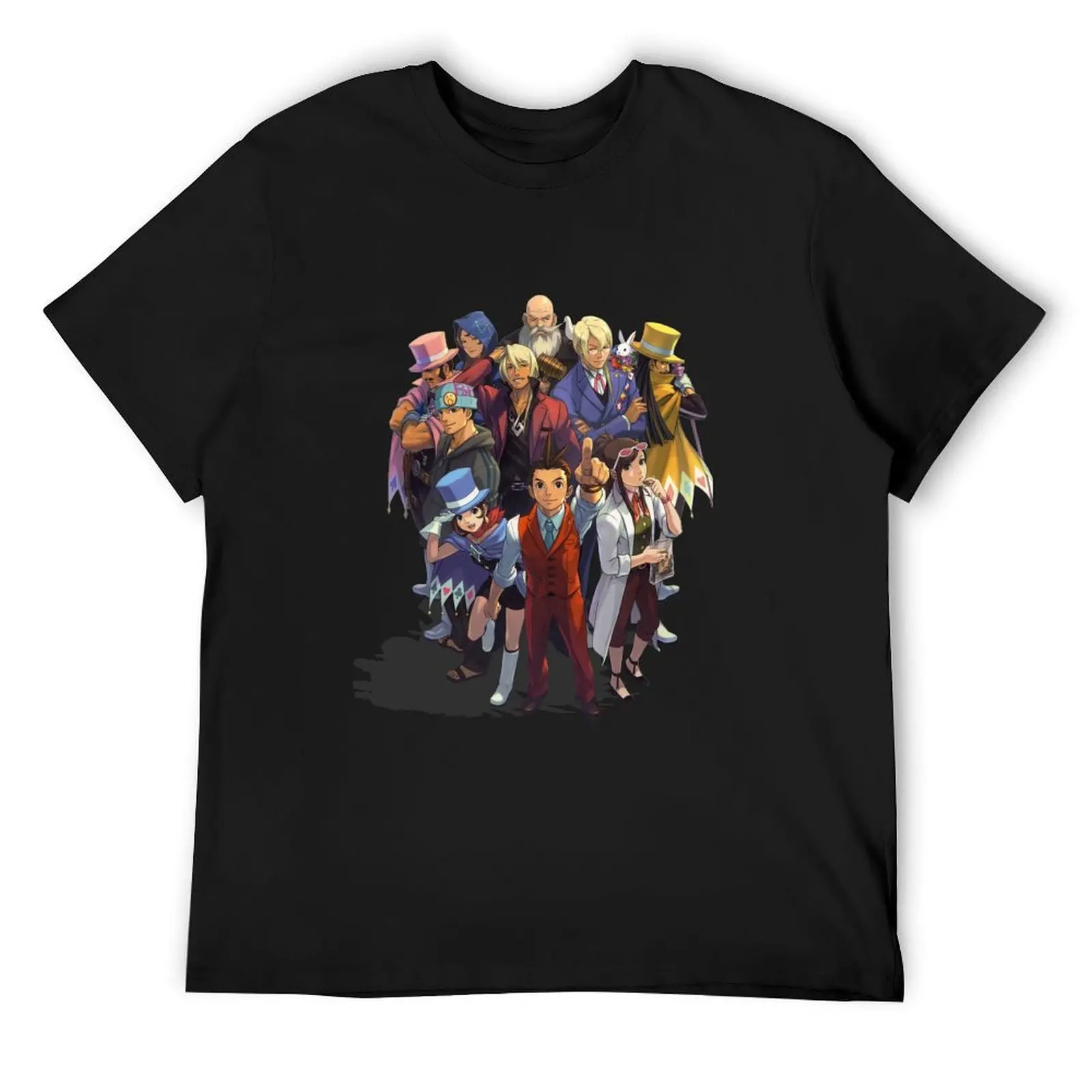 

Apollo Justice Ace Attorney Trilogy T-Shirt quick-drying essential t shirt for a boy plus sizes designer t shirt men