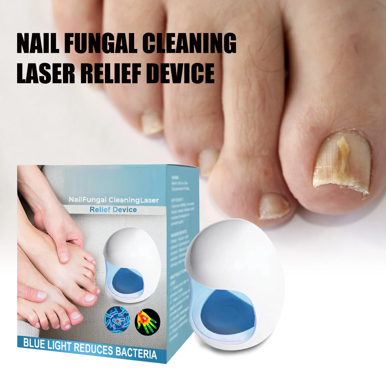 Nail Care Device Nails Fungal Treatment Repairing Thickened Gray Nails Relieve Ingrown Nail Cleaning Tools Foot Health Care