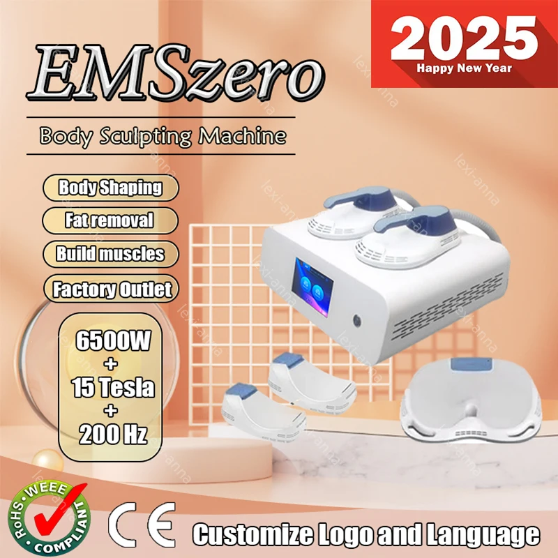 2025 Newest EMSzero Muscle Building DLS-EMSLIM Body Slimming RF Sculpting Hi-emt Machine Fat Removal Muscle Training Machine