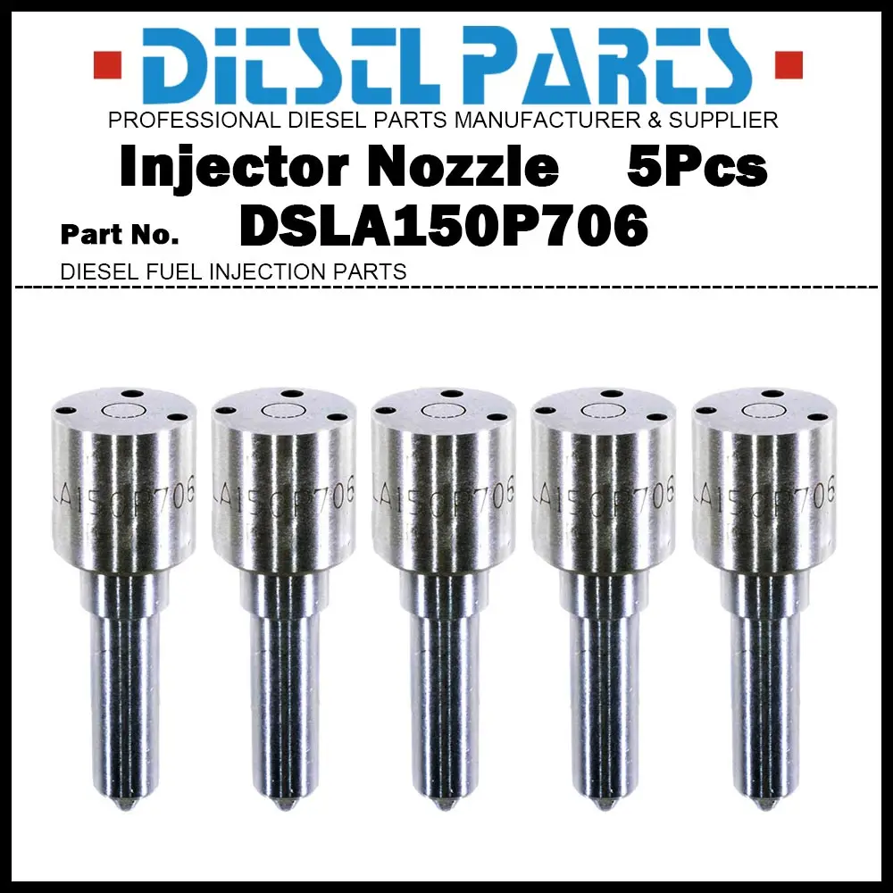 

5Pcs Diesel Injector Nozzle DSLA150P706 for VW LT Transporter T4 2.5TDI 028130202Q 074130202E 074130201J 028130202P 038130201S
