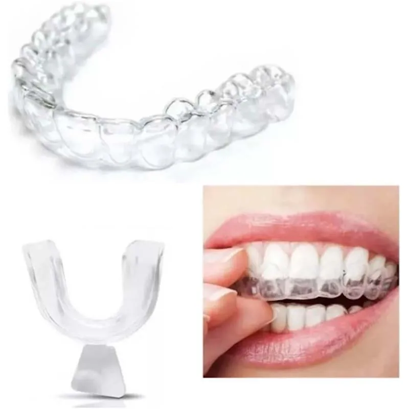 Silicone Night Mouth Guard for Teeth Clenching Grinding Dental Bite Sleep Aid Whitening Teeth Mouth Tray