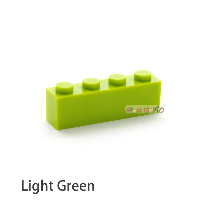 200 stücke 1x4 Punkte DIY Bausteine Dicke Zahlen Bricks Pädagogisches Kreatives Spielzeug für Kinder Größe Kompatibel mit 3010