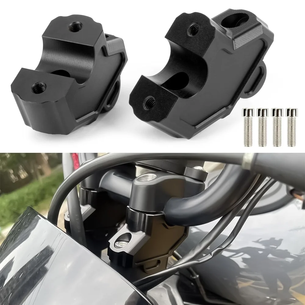 

Motorcycle Handlebar Risers Move Back for Nightster 975 RH975 RH 975 2022-2023 2024 Handle Bar Height up Adapters Clamp