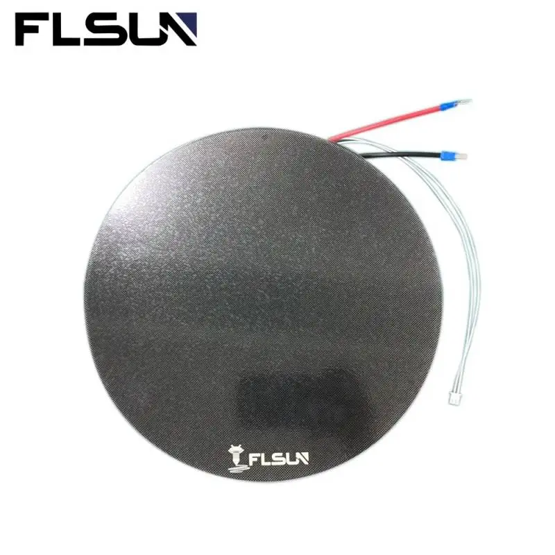 

FLSUN QQS Pro Hot Bed 3d Printer Accessories 24v Heatbed Round Lattice Platform 255mm Heat Paper Wholesale