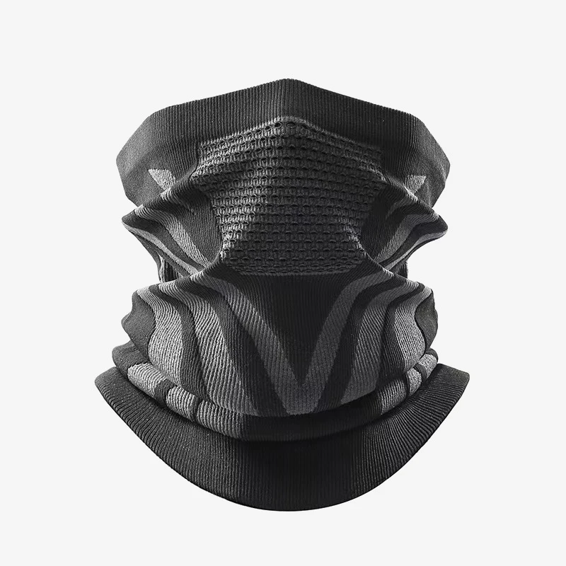 قناع وجه لركوب الدراجات، مسامي، قناع وجه دافئ ومقاوم للرياح في الهواء الطلق في الشتاء، وشاح، حجاب، طرق ارتداء متعددة